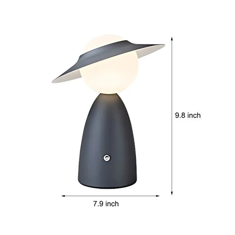 LED Accent Table Lamp - Nordic Scarecrow Design Luxe