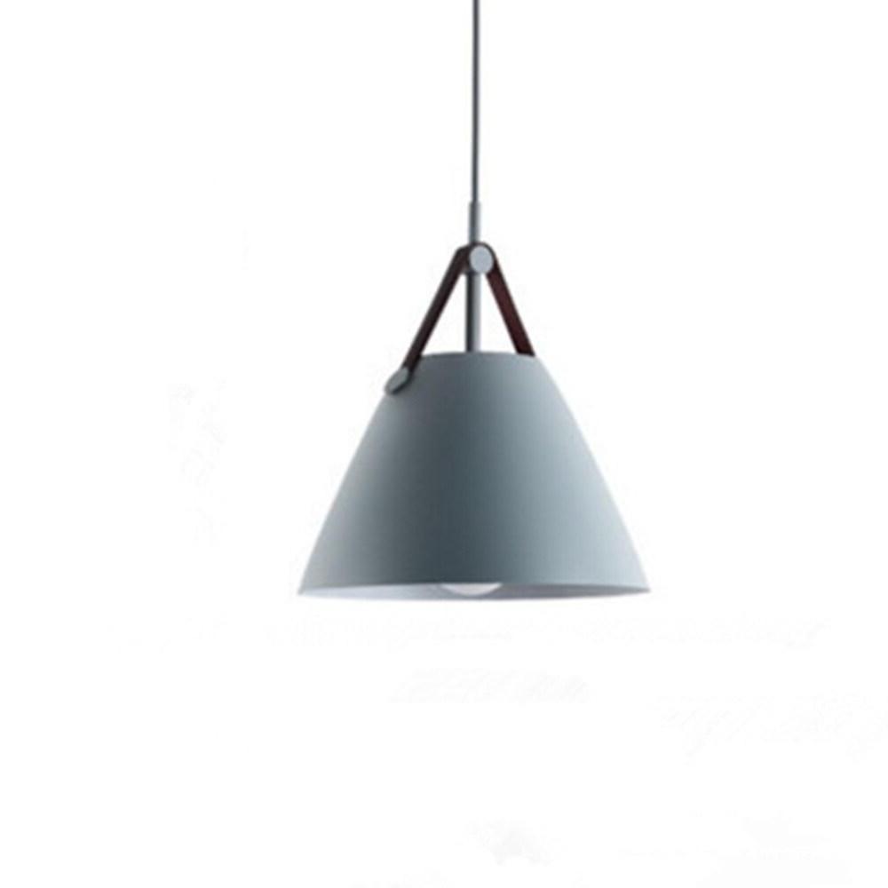 Conical Mini Pendant — Metal, 11" Diameter, E26/E27, 40W Max, 39" Adjustable Cord