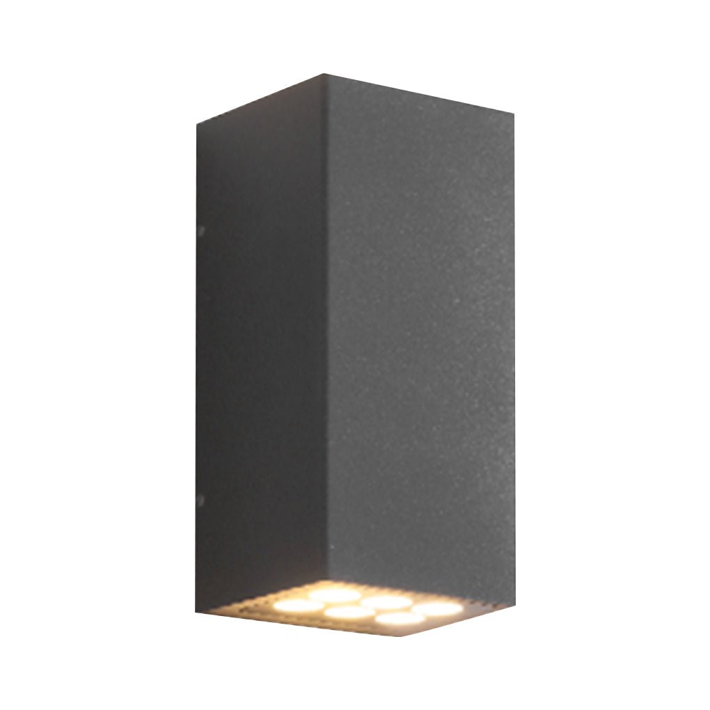 optional two light waterproof led wall light for outdoor villa courtyards