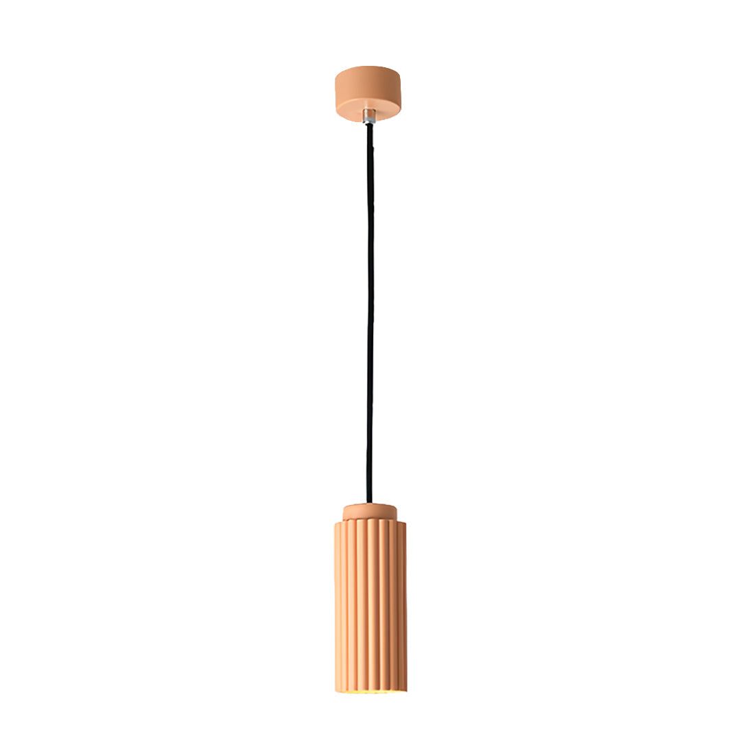 Minimalist Cylinder Mini Pendant — Iron, GU10 5W, Three-Color Temperature, 2m Adjustable Cord
