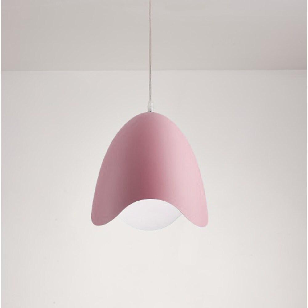 Half Eggshell 3-Light Pendant — Metal, Modern Industrial, Colorful (Yellow, Red, Blue)