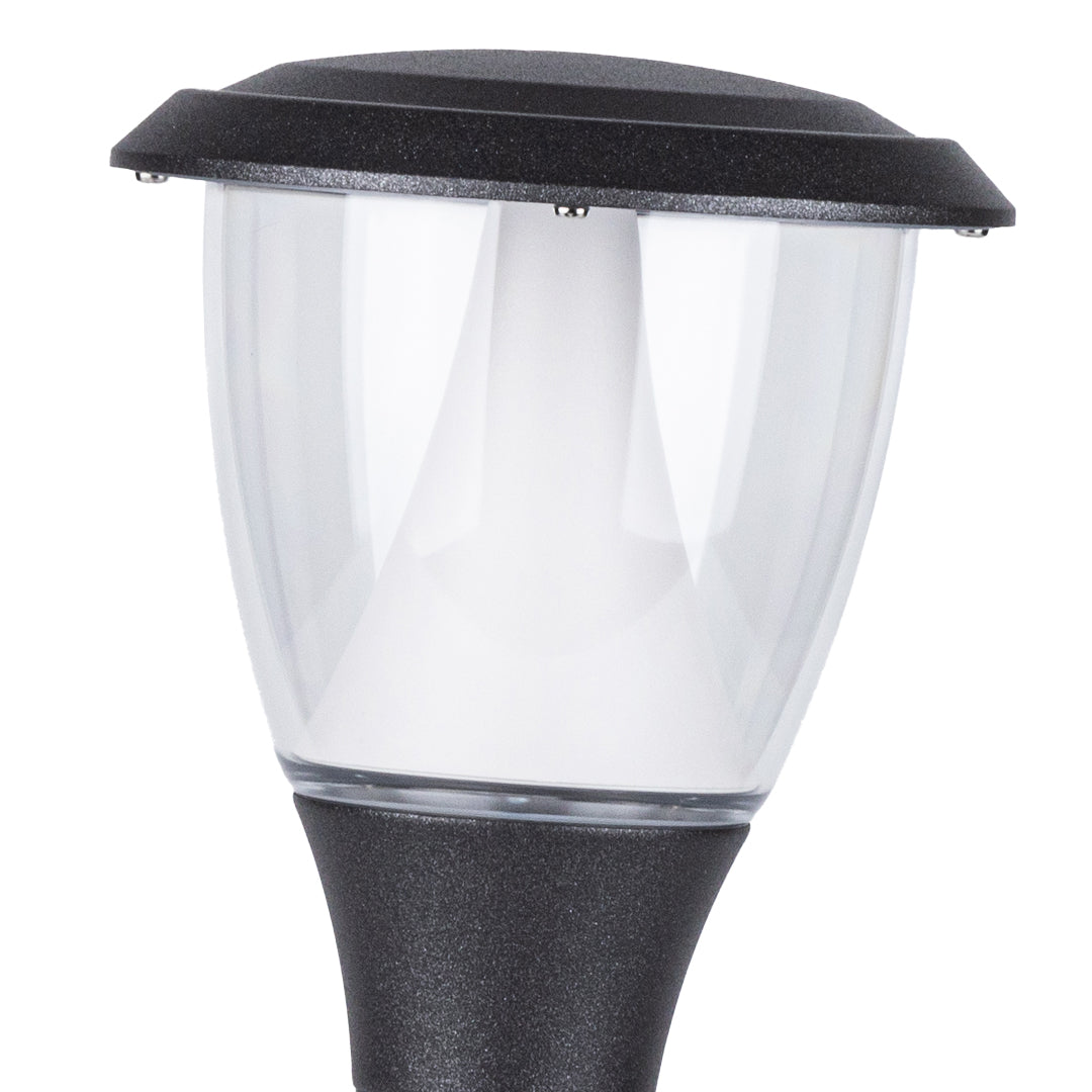 Modern Minimalist Bollard Path Light — Die-Cast Aluminum, 8W OSRAM LED, 3000K, IP65, Three Height Options (11", 11.8", 23.6")