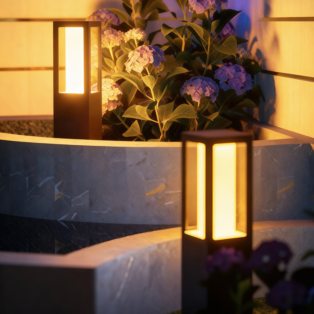 Outdoor Waterproof Path Bollard Lights for Landscape Illumination