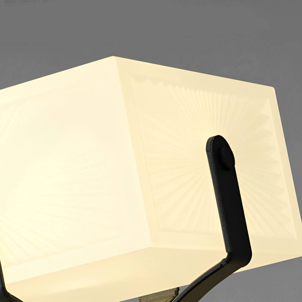 modern waterproof led square pillar lights for outdoor use