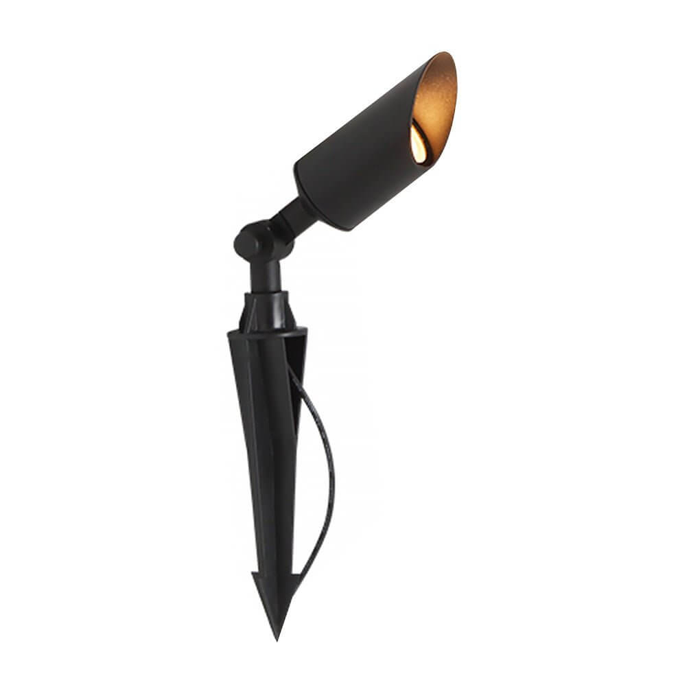 Adjustable Outdoor Landscape Spotlight — Die-Cast Aluminum, 7W LED, IP54 Weatherproof, Hardwired