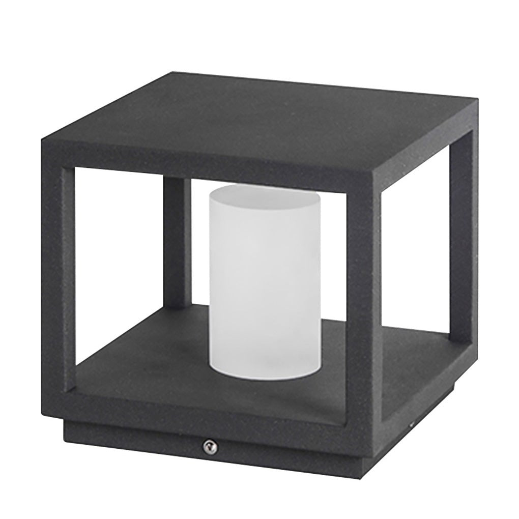 Solar LED Outdoor Post Light — Aluminum Alloy & Acrylic, IP54 Weatherproof, Warm White 3000K, 8"/12"/16"