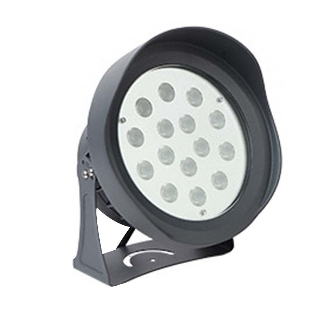Industrial Outdoor Ground Spotlight — Aluminum & Glass, LED 8W/15W, IP65 Weatherproof, Villa Courtyard Landscape
