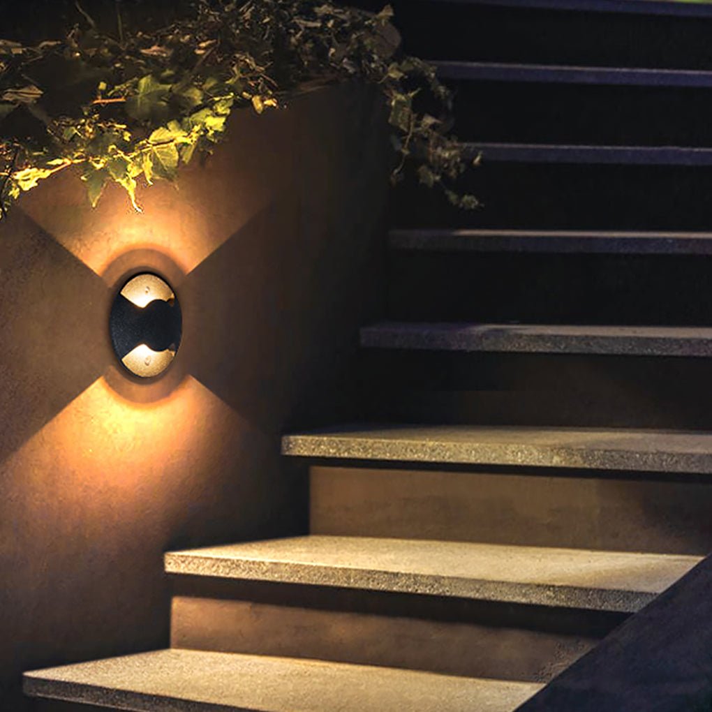 Cap-Style LED Step & Deck Light — Die-Cast Aluminum and Glass, IP65, 3000K Warm White