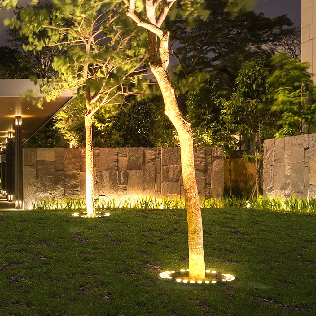 outdoor landscape lighting solid upward mounted led lights for trees