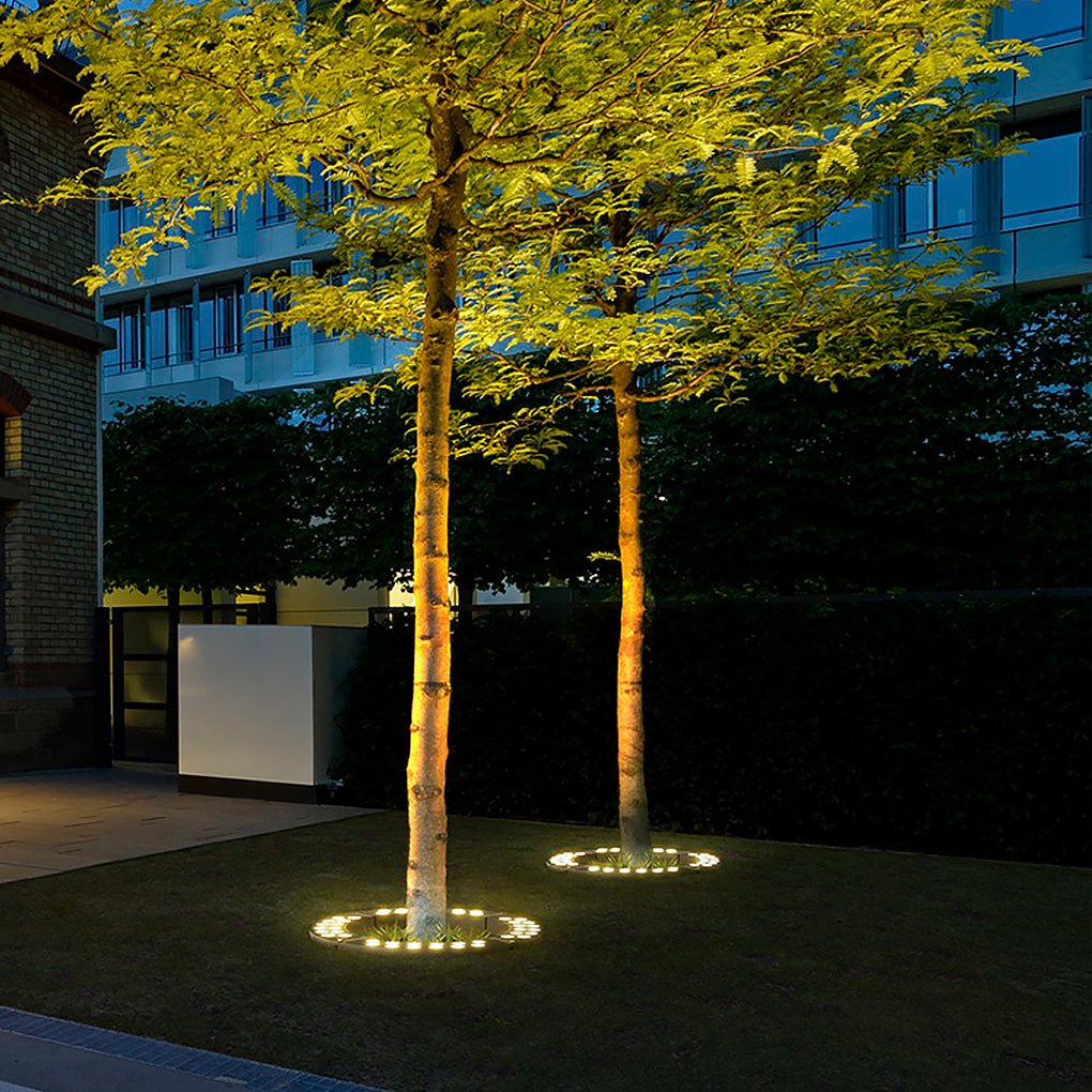 outdoor landscape lighting solid upward mounted led lights for trees