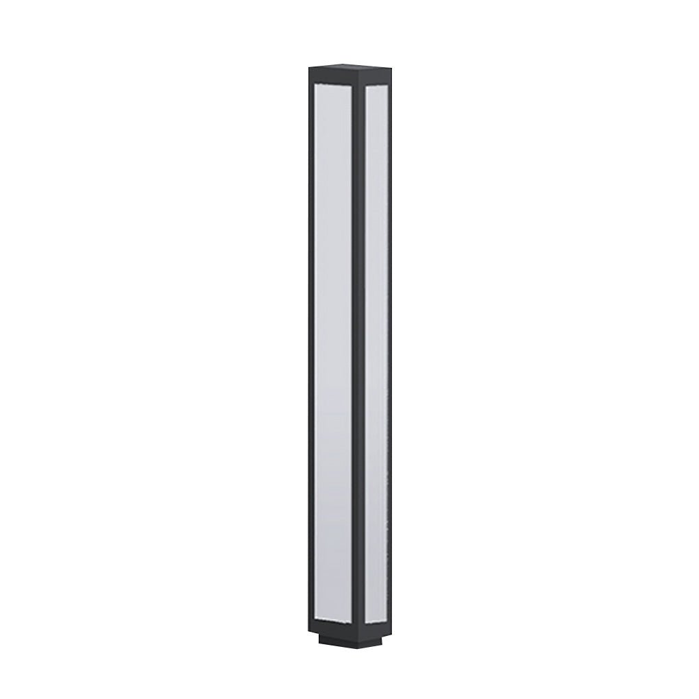 Solar LED Outdoor Bollard Light — Aluminum & PC, 3000K Warm White, IP54, Garden & Villa Courtyard
