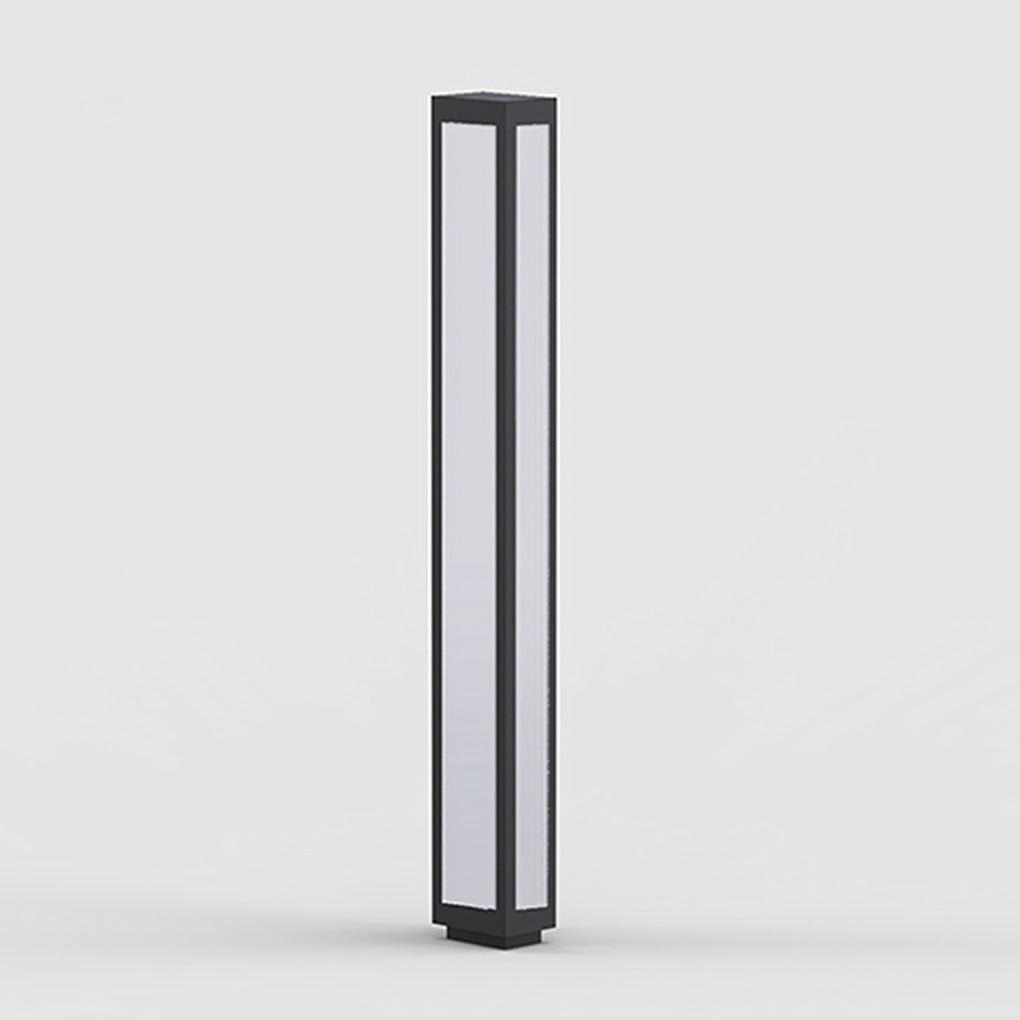 Solar LED Outdoor Bollard Light — Aluminum & PC, 3000K Warm White, IP54, Garden & Villa Courtyard