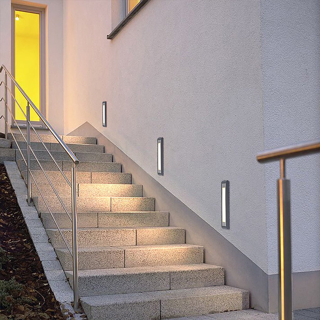 Minimalist LED Step & Deck Light — Die-Cast Aluminum, 5W, IP65 Weatherproof, 9" Wide