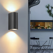 outdoor led up and down wall lights wall lamp and sconce lighting