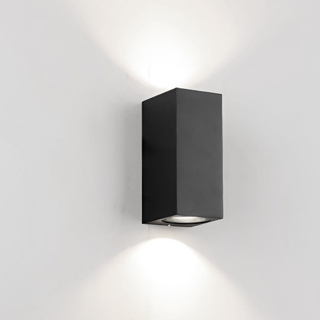 outdoor led up and down wall lights wall lamp and sconce lighting