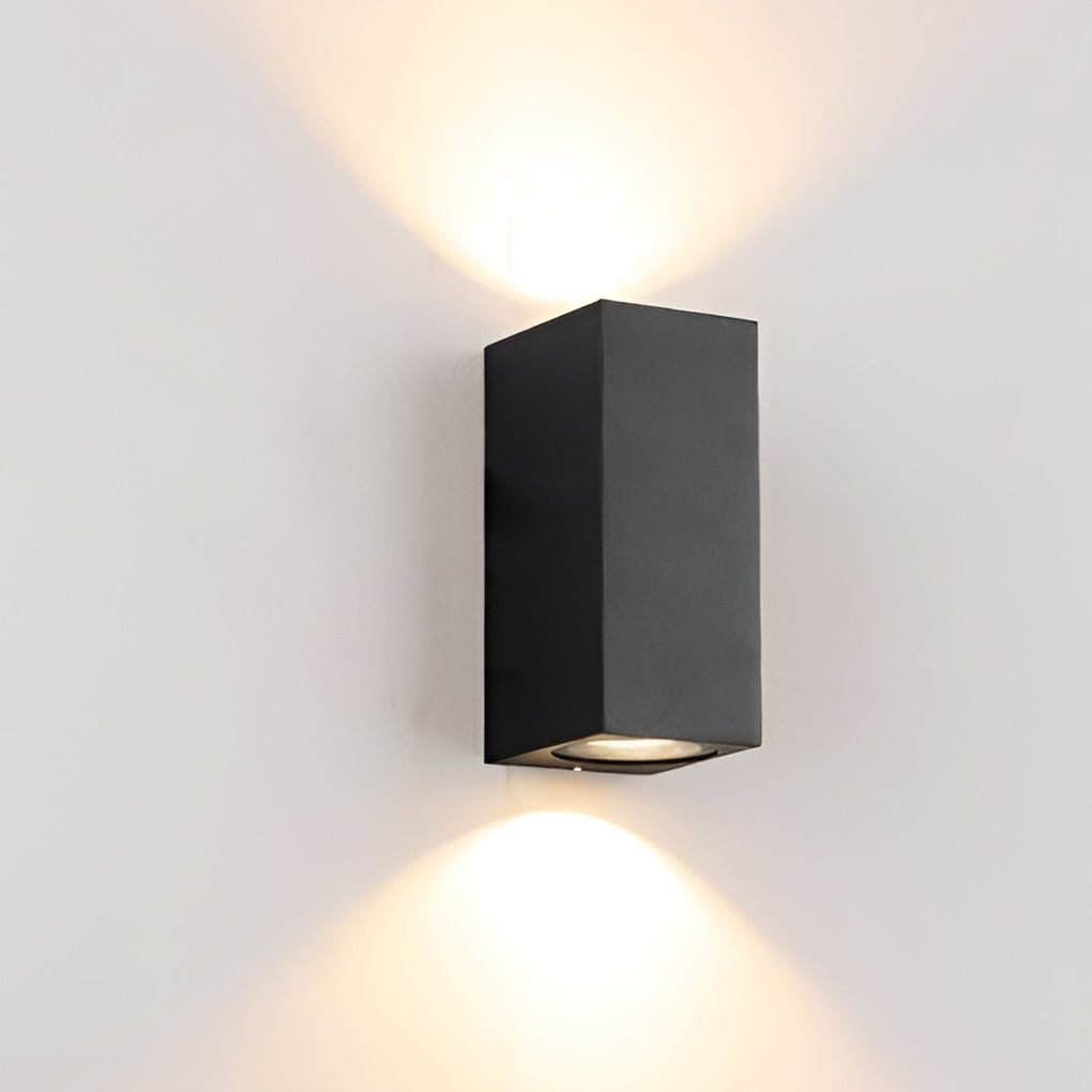 outdoor led up and down wall lights wall lamp and sconce lighting