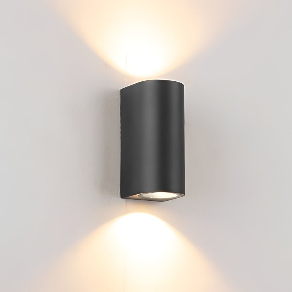 outdoor led up and down wall lights wall lamp and sconce lighting