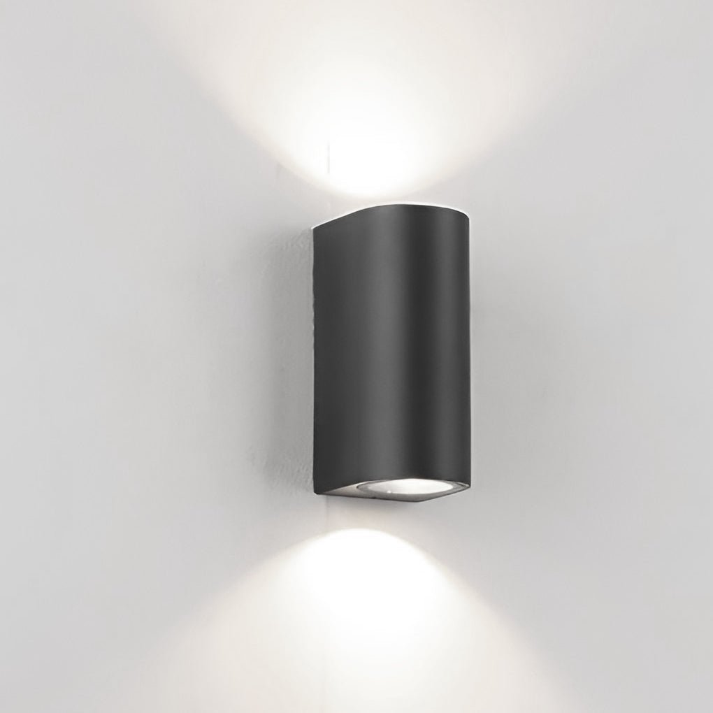 outdoor led up and down wall lights wall lamp and sconce lighting