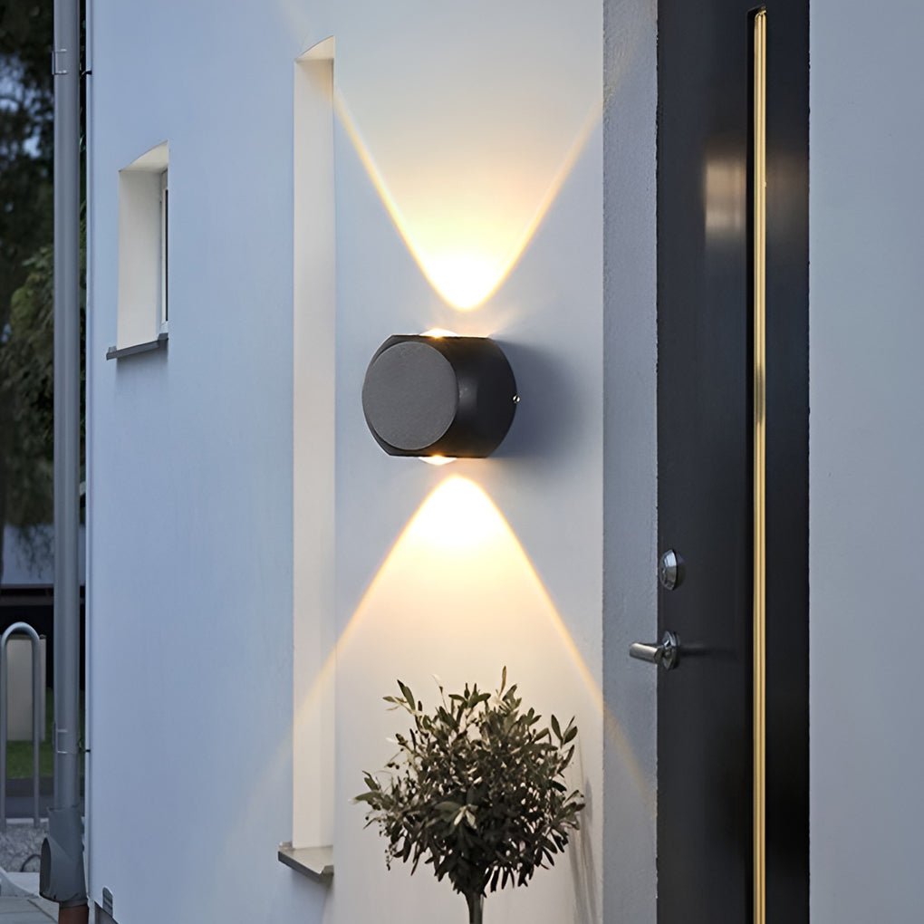 outdoor led up and down wall sconce lights wall lamp lighting