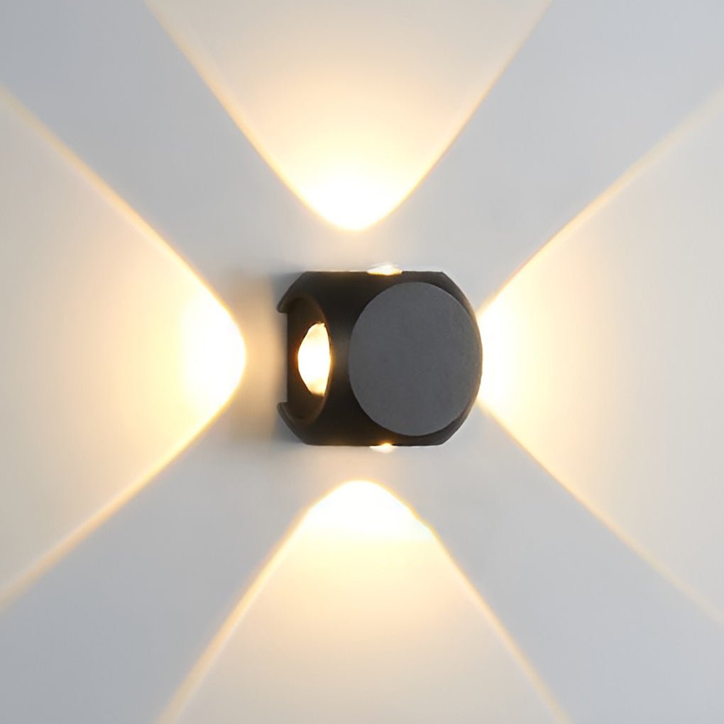 outdoor led up and down wall sconce lights wall lamp lighting