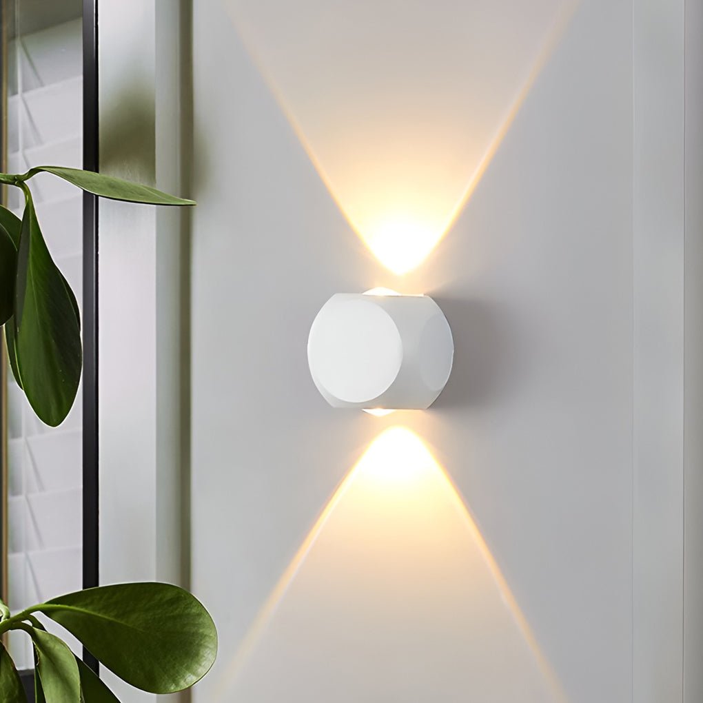 outdoor led up and down wall sconce lights wall lamp lighting