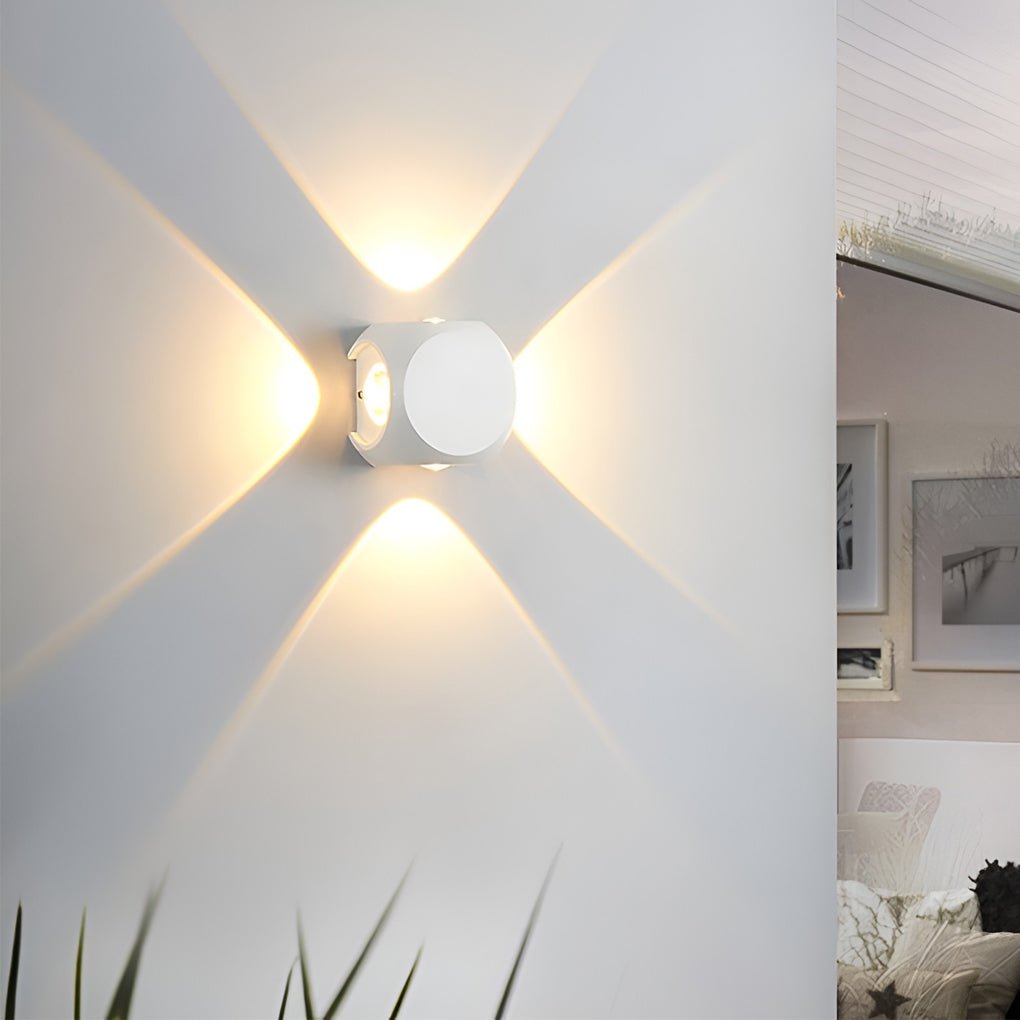 outdoor led up and down wall sconce lights wall lamp lighting