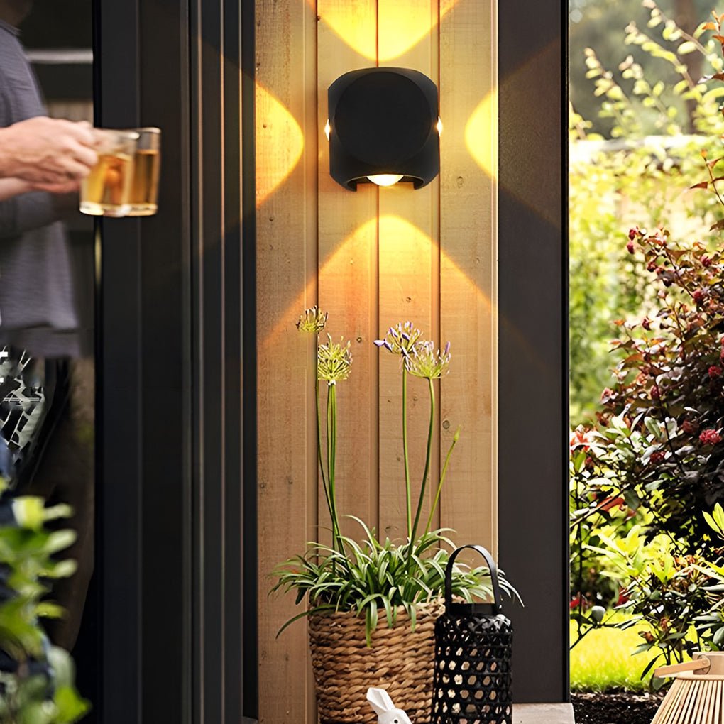 outdoor led up and down wall sconce lights wall lamp lighting