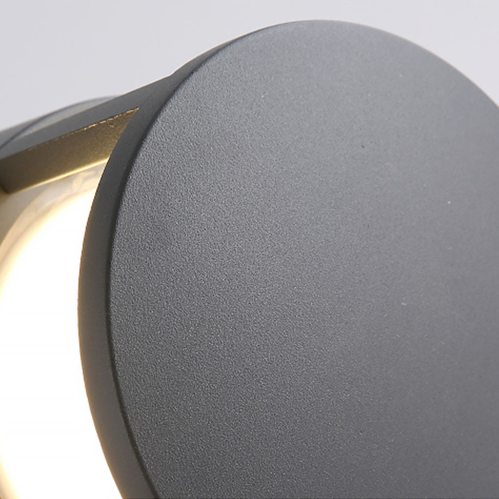 Modern Cylindrical LED Lantern — Aluminum, Multi-Mount, 350lm, 3000K, IP65 Weatherproof