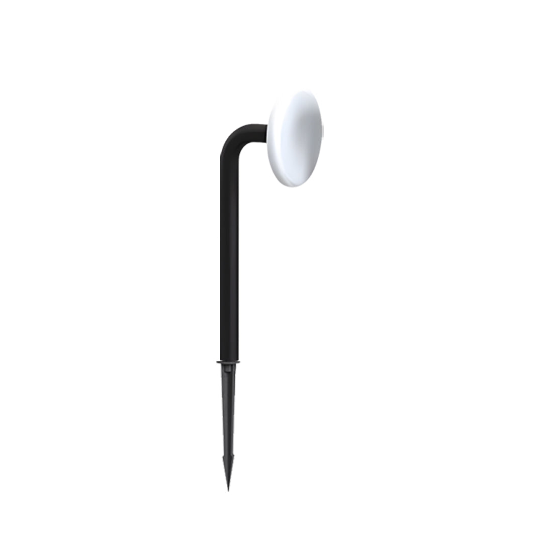 Tiered Outdoor Pathway Light — Stainless Steel, Integrated LED, 8W/10W/12W, IP65, 3000K, Hardwired