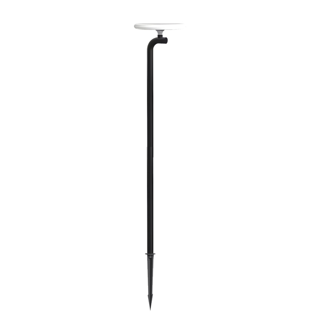 Tiered Outdoor Pathway Light — Stainless Steel, Integrated LED, 8W/10W/12W, IP65, 3000K, Hardwired