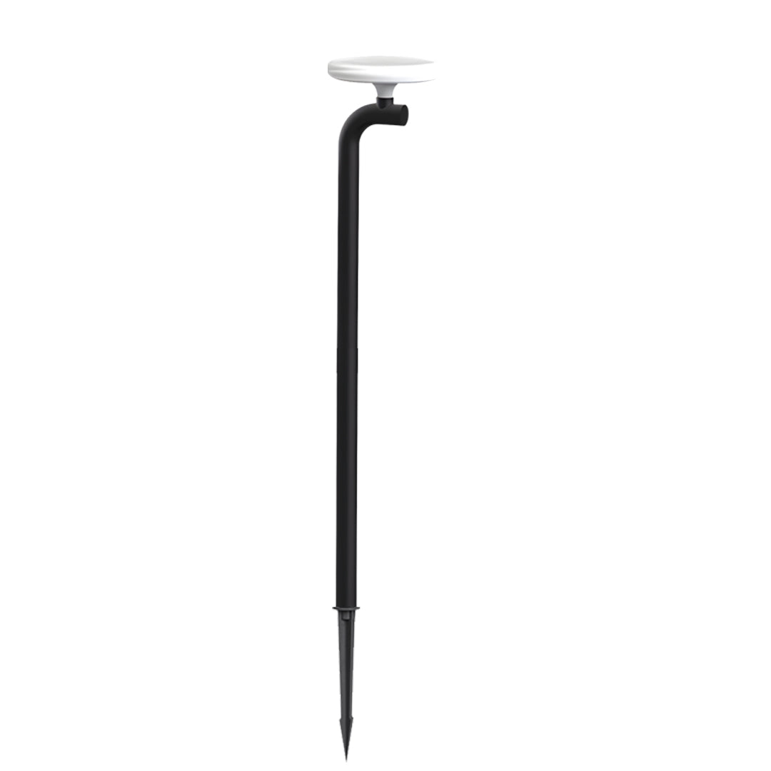 Tiered Outdoor Pathway Light — Stainless Steel, Integrated LED, 8W/10W/12W, IP65, 3000K, Hardwired