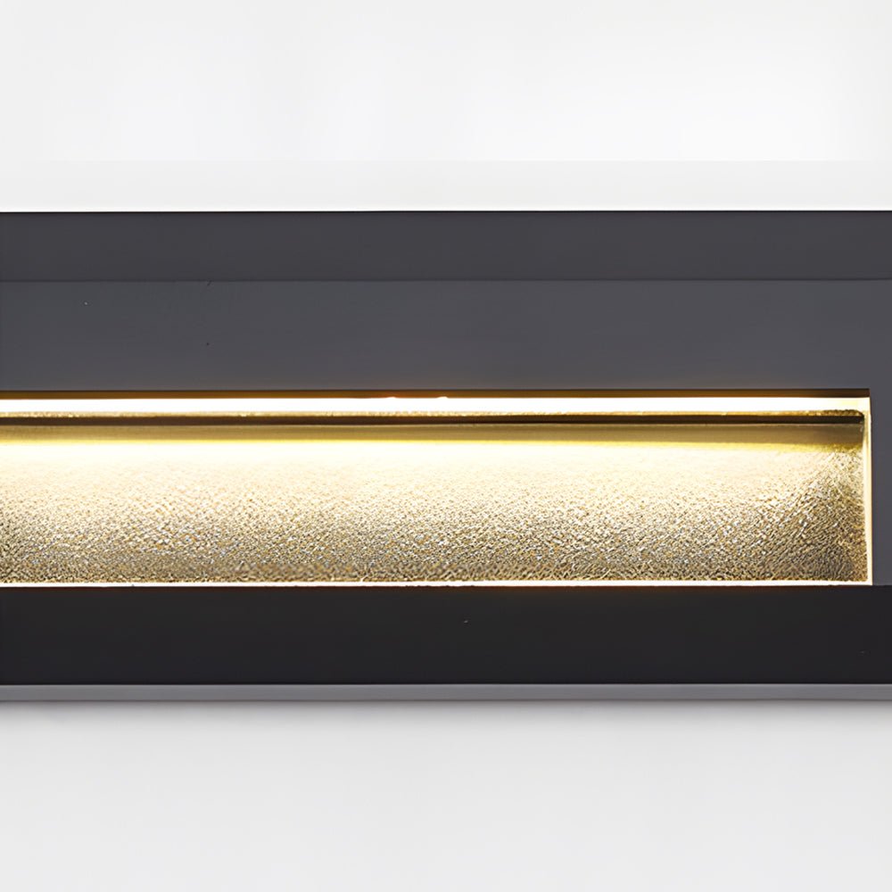 Modern Downward LED Step Light — Black Aluminum, 3W–5W, IP65 Hardwired, 3000K / 6000K