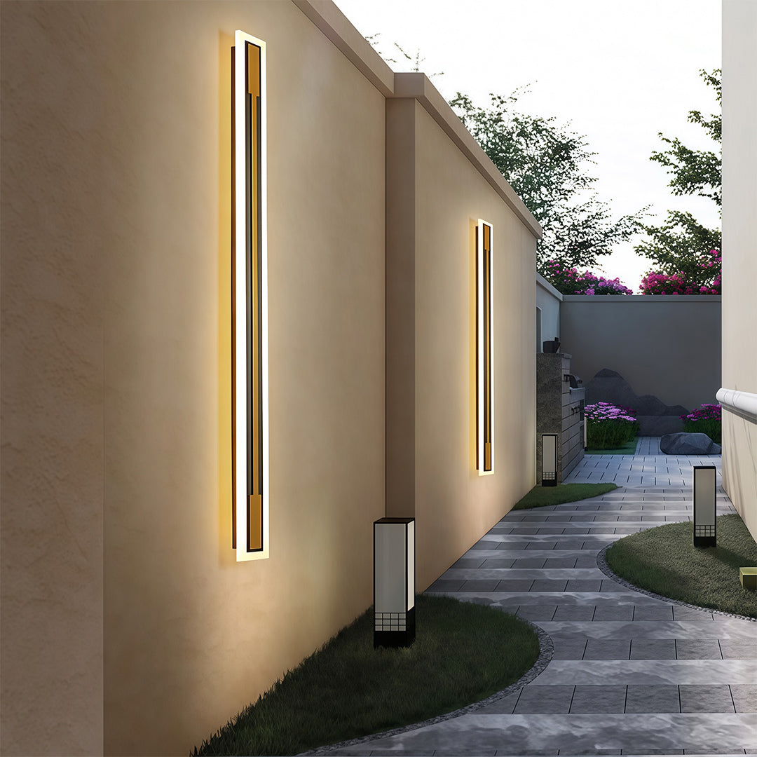 Waterproof Linear Outdoor Sconce Light Fixtures