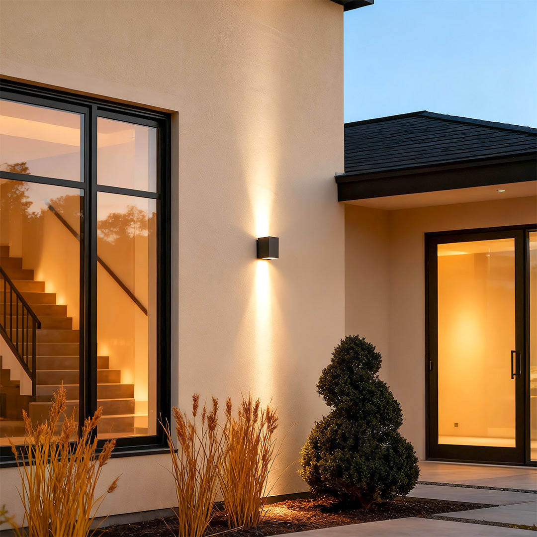 Bidirectional Square LED Outdoor Wall Wash Lights