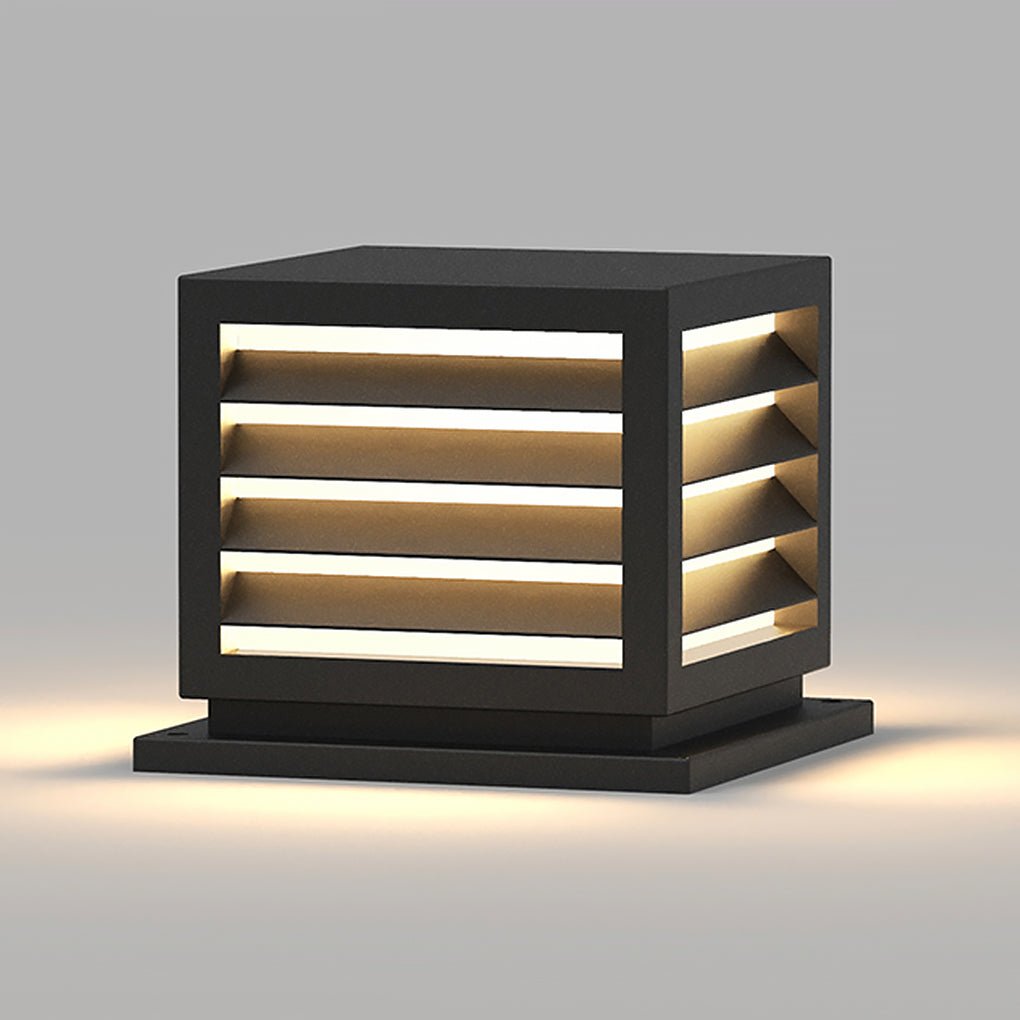solar landscape decorative lighting outdoor waterproof led post lights