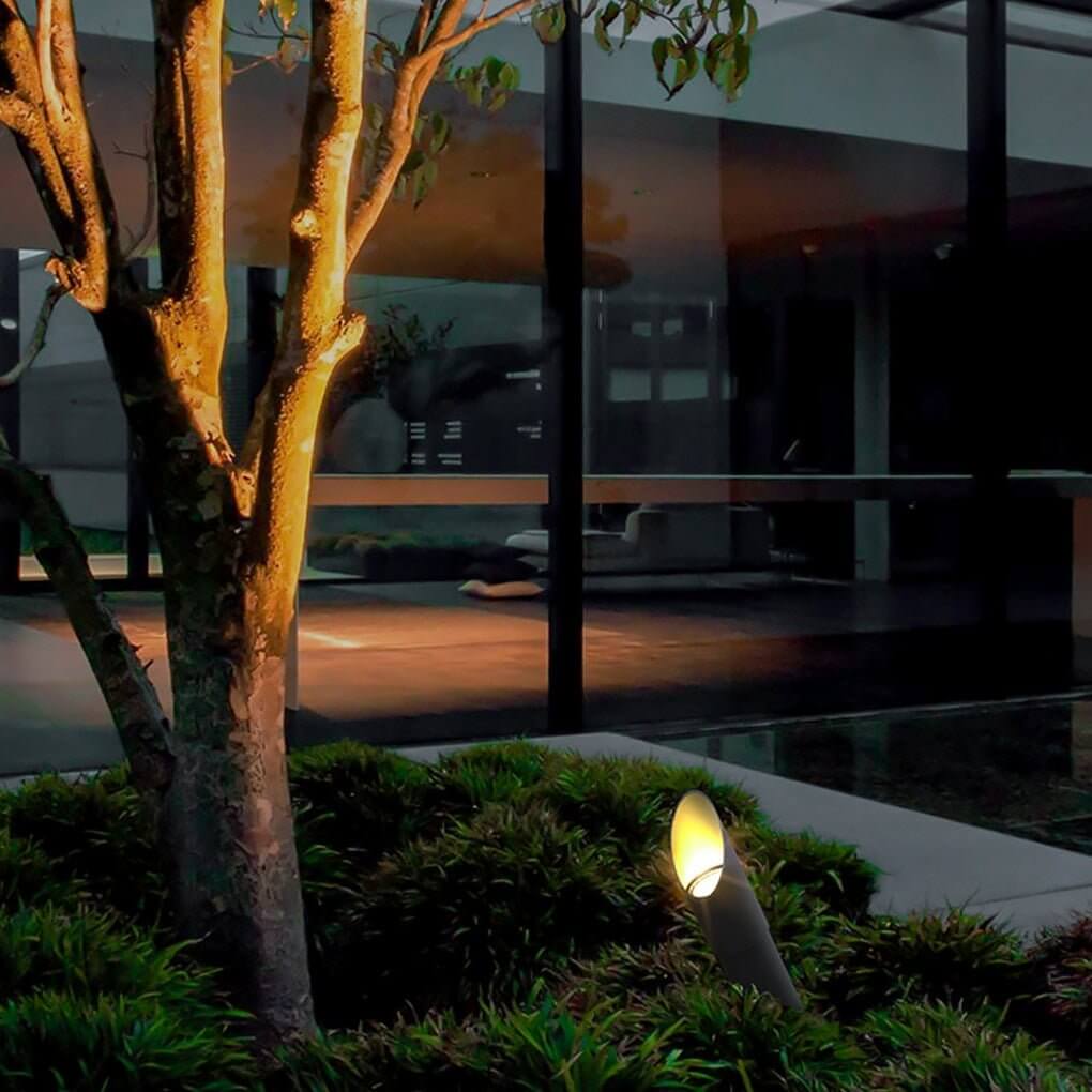 Adjustable-Height LED Landscape Spotlight — Aluminum, 3W, IP65 Weatherproof, Courtyard and Lawn