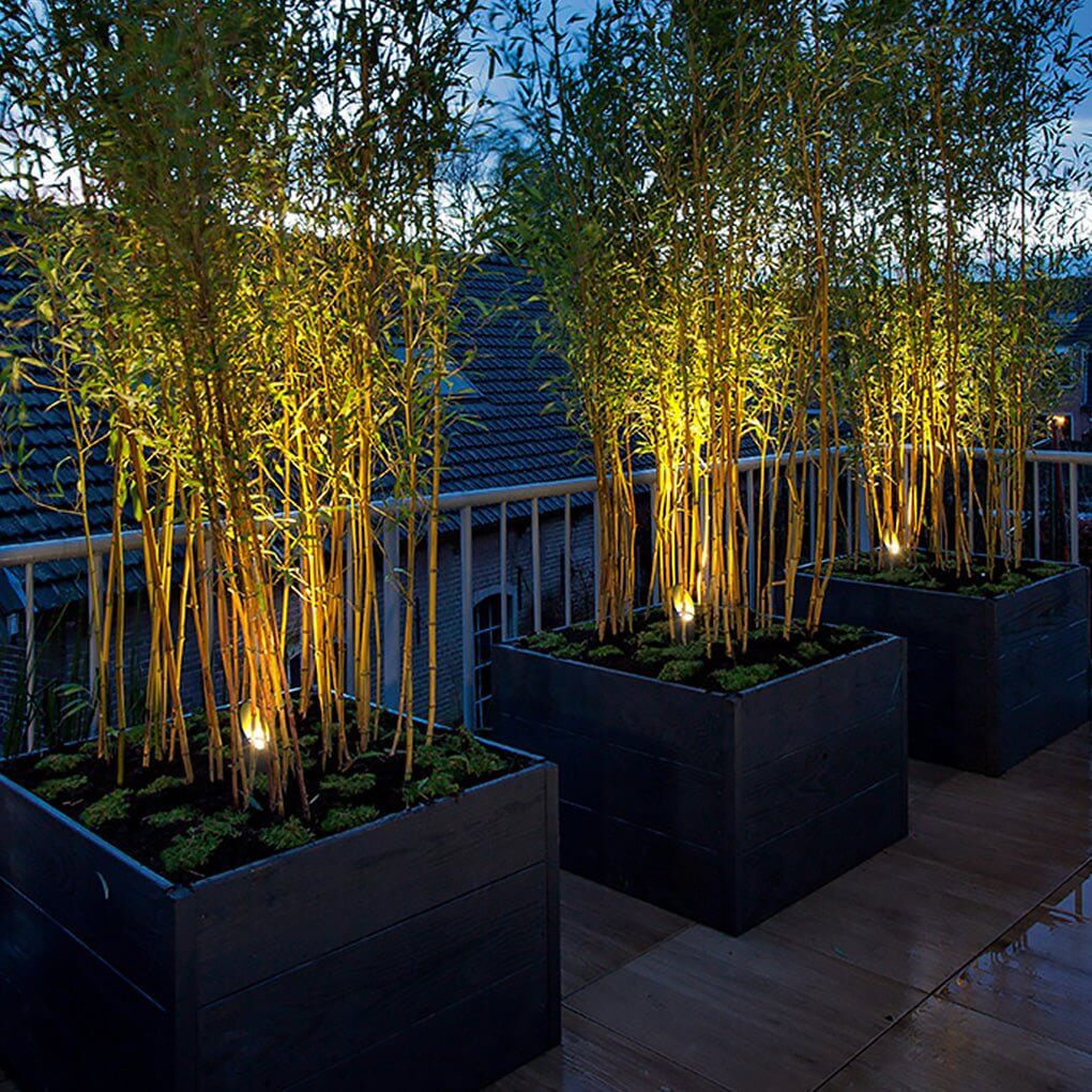 Adjustable-Height LED Landscape Spotlight — Aluminum, 3W, IP65 Weatherproof, Courtyard and Lawn