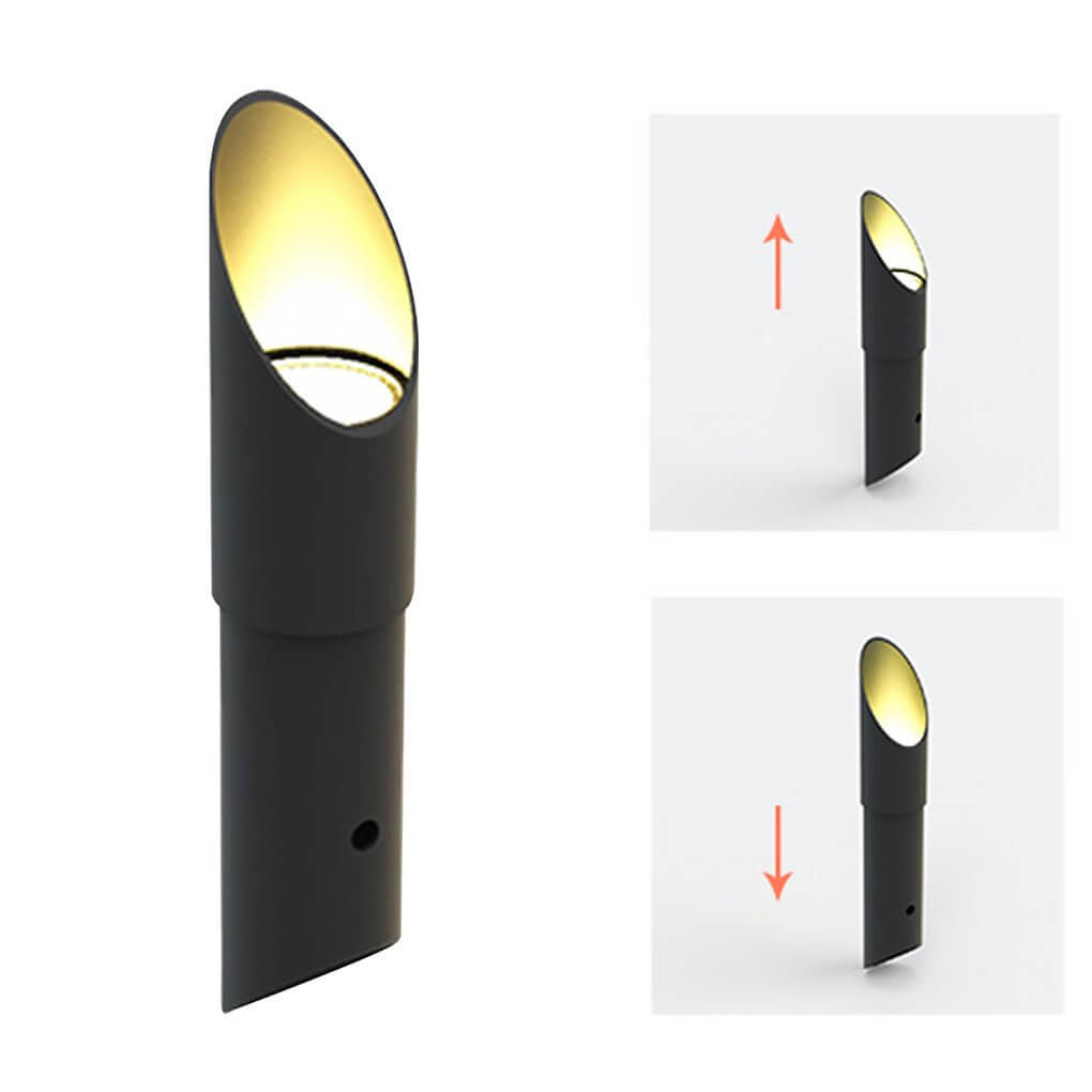 Adjustable-Height LED Landscape Spotlight — Aluminum, 3W, IP65 Weatherproof, Courtyard and Lawn