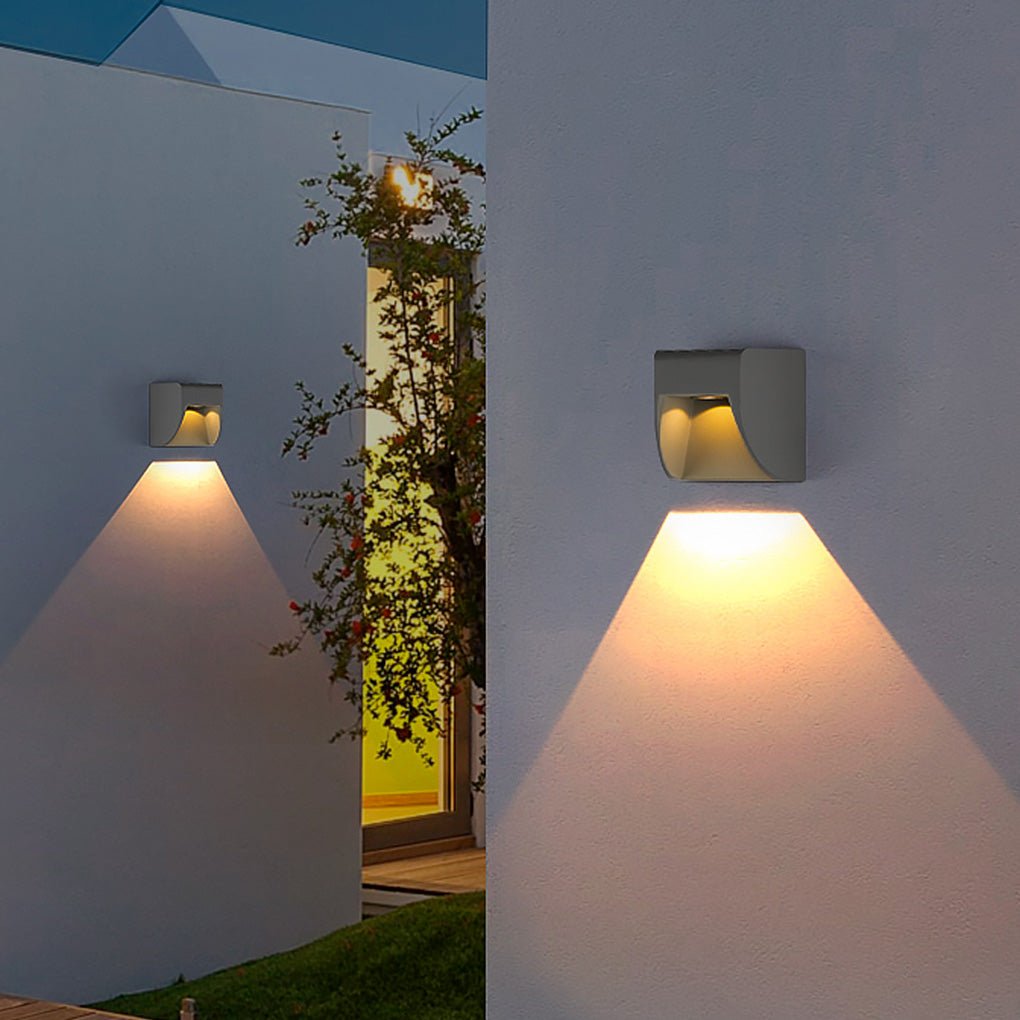 Outdoor LED Wall Mounted Light Fixture - Up and Down Wall Washer Lamp