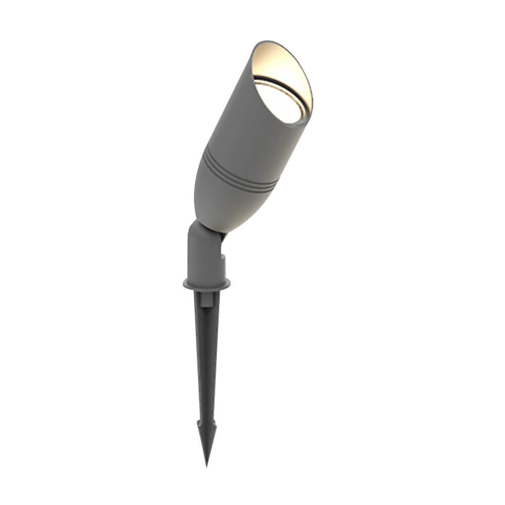 Solar & Hardwired Outdoor Landscape Spotlight — Aluminum, IP65 Weatherproof, 3000K Warm White, Adjustable