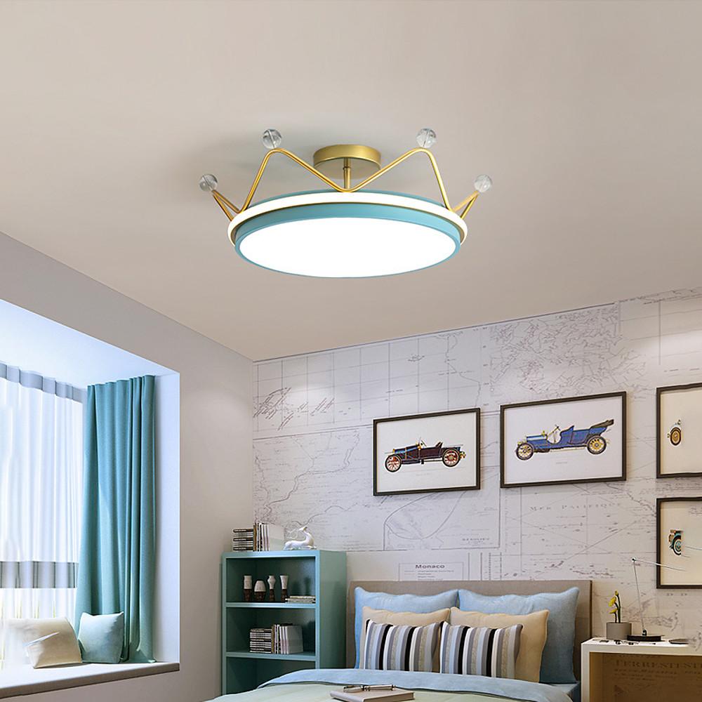 Nordic Flush Mount Ceiling Light with Dimmable Creative Circle LED