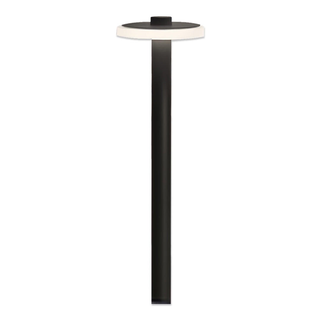 Flying Saucer Outdoor Path Light — Aluminum, LED, IP65 Weatherproof, 4500mAh, 15.7" / 23.6" / 31.5"