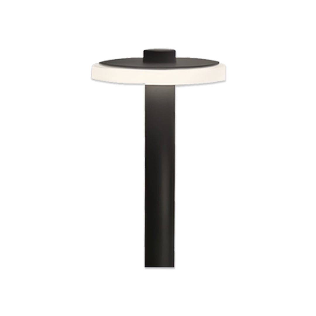 Flying Saucer Outdoor Path Light — Aluminum, LED, IP65 Weatherproof, 4500mAh, 15.7" / 23.6" / 31.5"