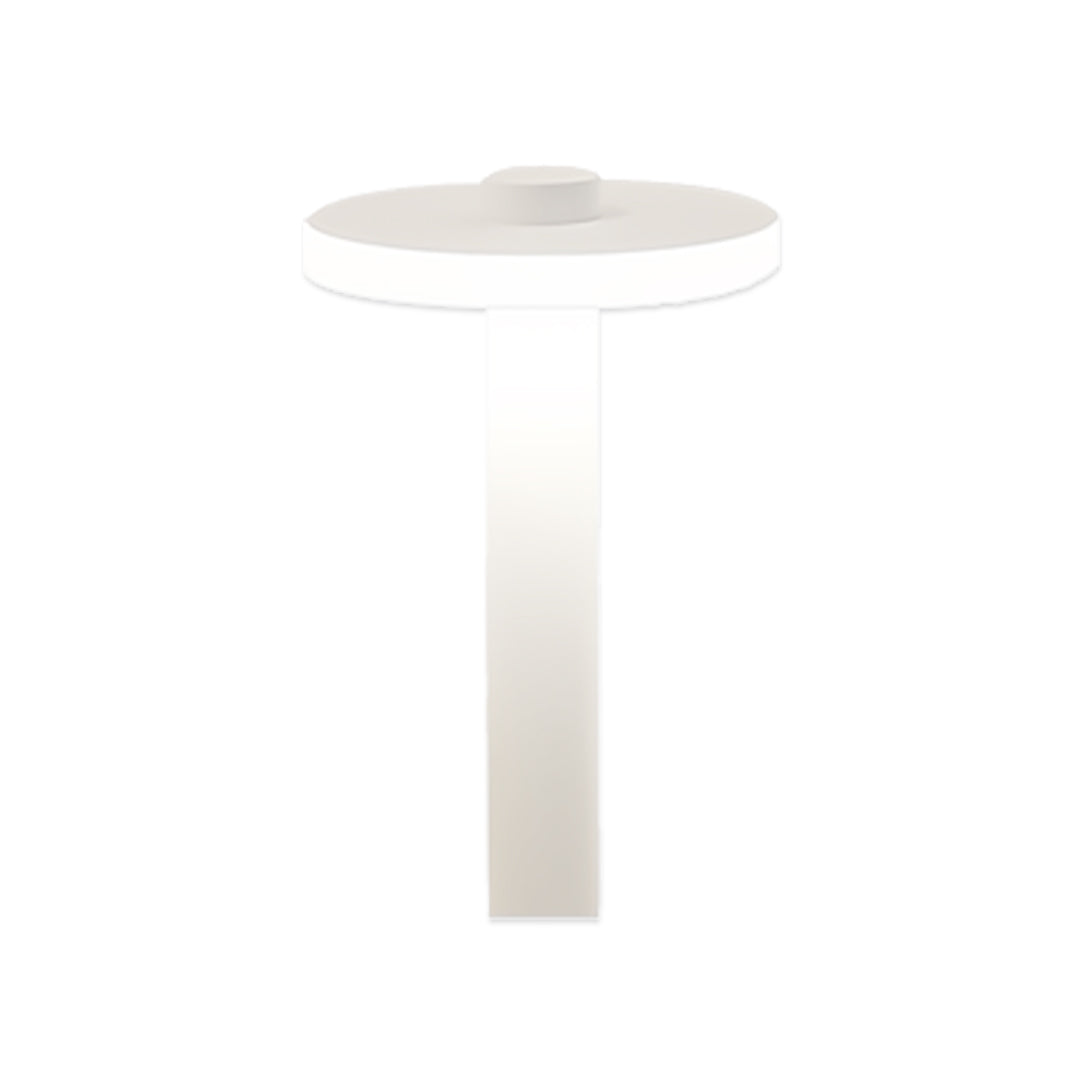 Flying Saucer Outdoor Path Light — Aluminum, LED, IP65 Weatherproof, 4500mAh, 15.7" / 23.6" / 31.5"