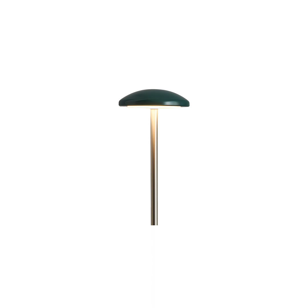 Minimalist Geometric Path Light — Matte Green Aluminum, LED, 3W–5W, IP65, DC24V Hardwired, 3 Sizes