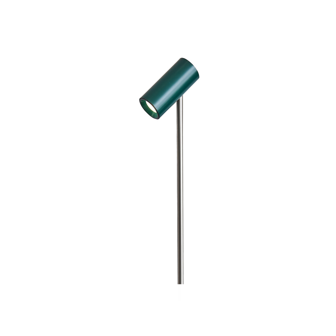Minimalist Geometric Path Light — Matte Green Aluminum, LED, 3W–5W, IP65, DC24V Hardwired, 3 Sizes