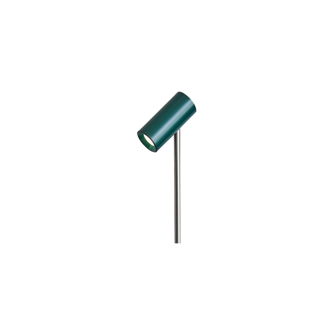 Minimalist Geometric Path Light — Matte Green Aluminum, LED, 3W–5W, IP65, DC24V Hardwired, 3 Sizes