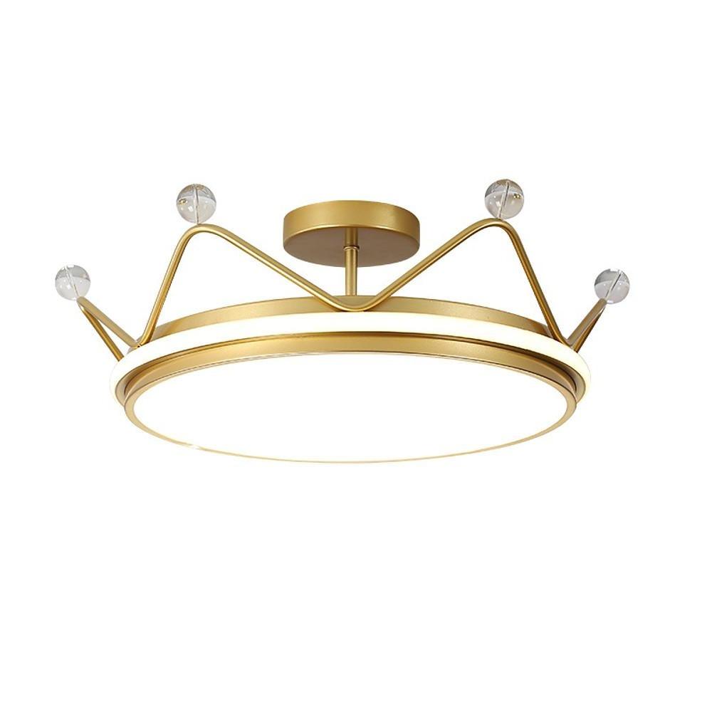 Nordic Flush Mount Ceiling Light with Dimmable Creative Circle LED