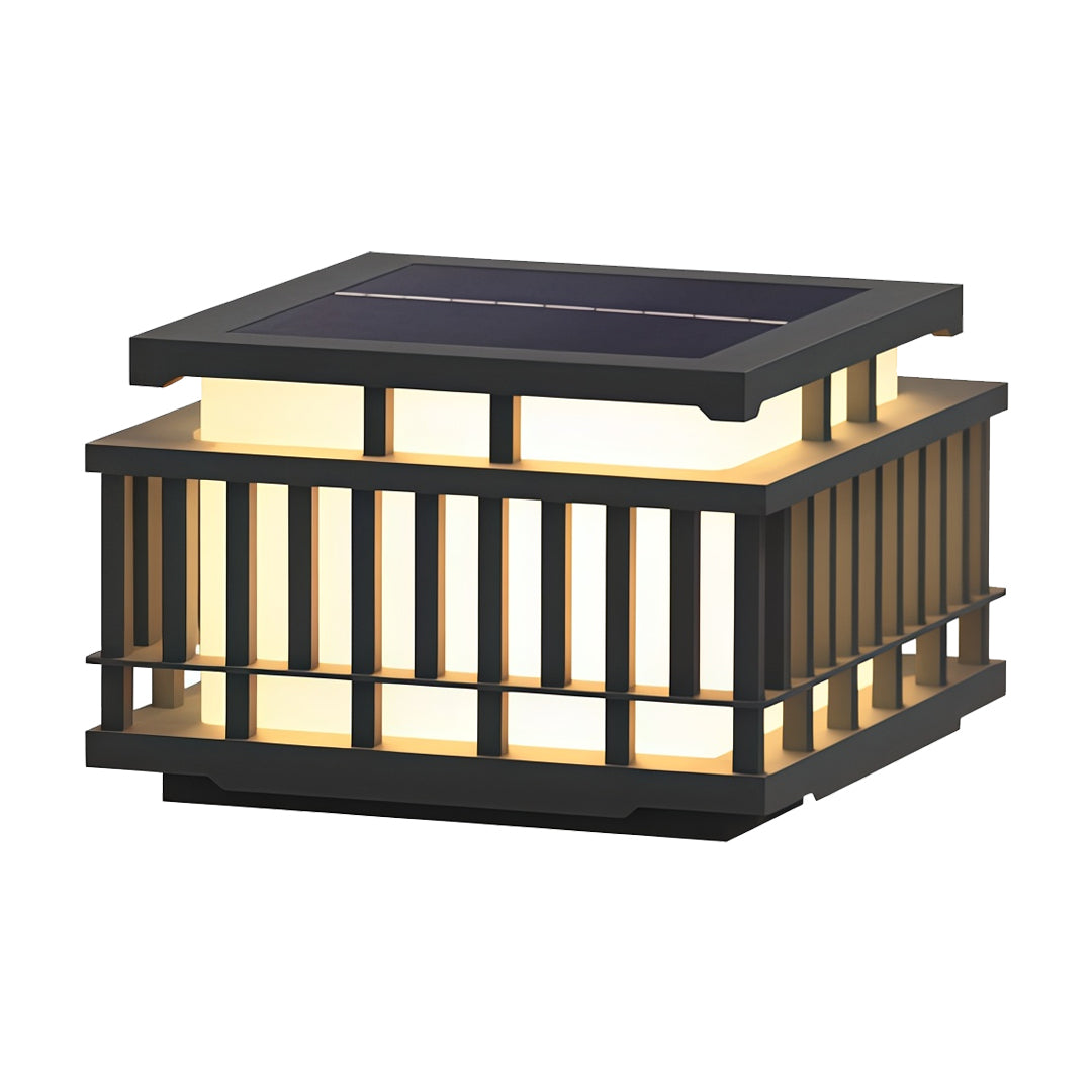 Stainless Steel Garden Pillar Light — LED, Solar / Hardwired, IP65, Four Sizes