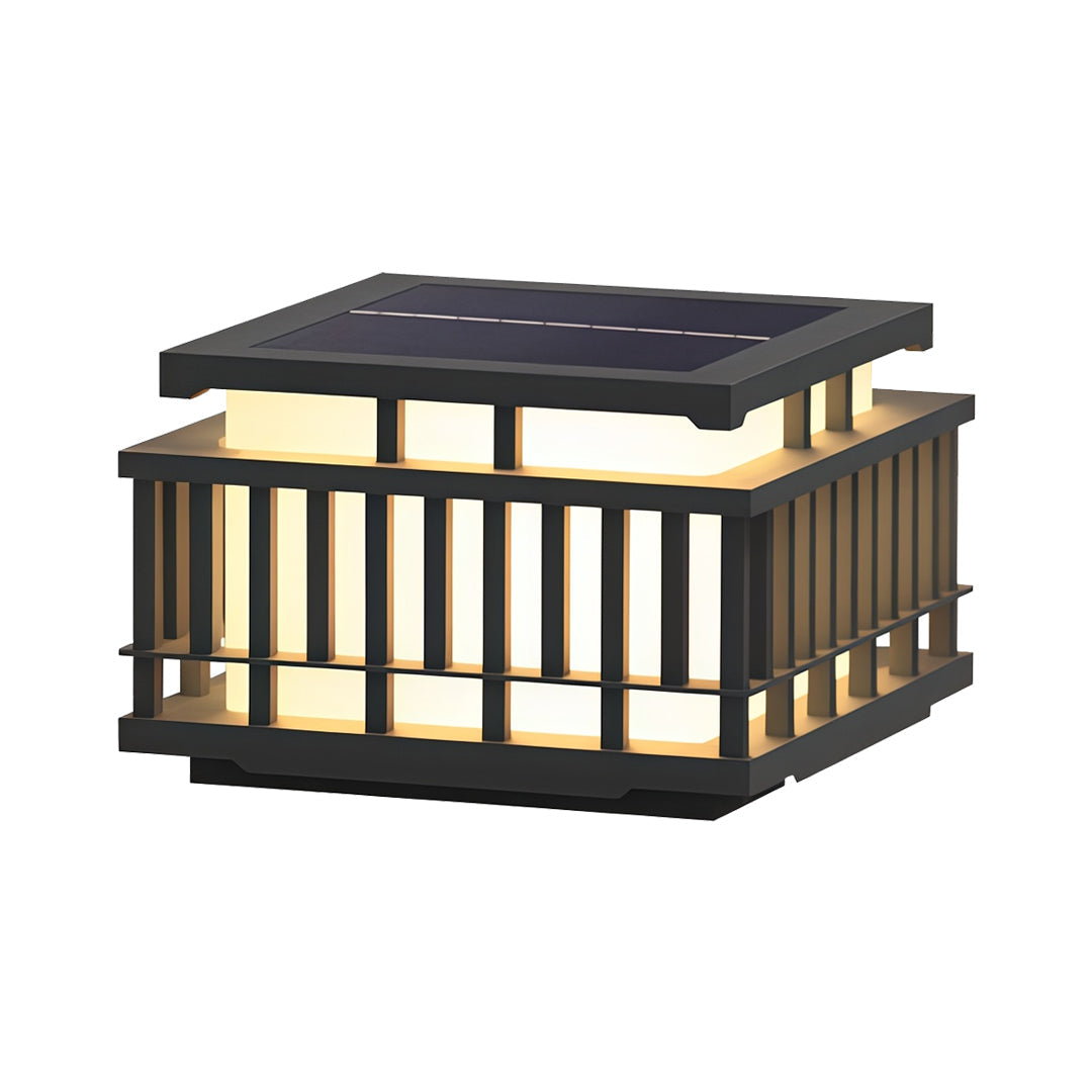 Stainless Steel Garden Pillar Light — LED, Solar / Hardwired, IP65, Four Sizes